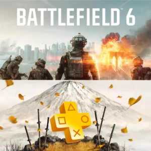  battlefield™ 6 + ps plus 12 months – ps5 | game bundle מבצע